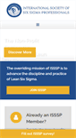 Mobile Screenshot of isssp.org