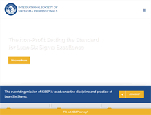 Tablet Screenshot of isssp.org